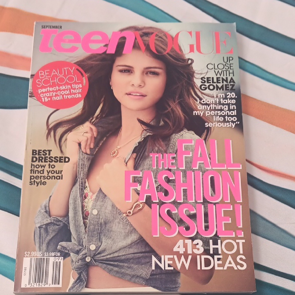 Teen Vogue Fall Fashion Issue Magazine
